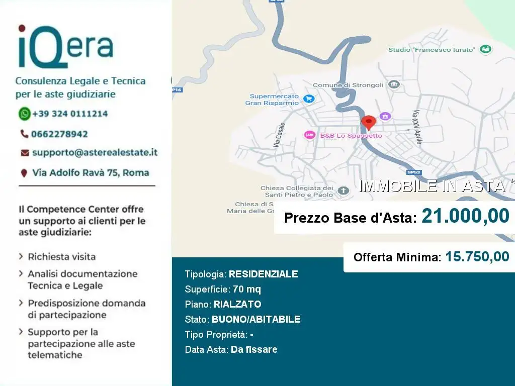 Appartamento in asta a Strongoli