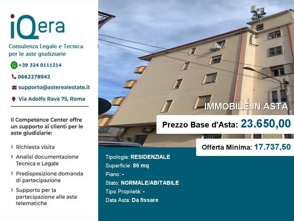 Appartamento in asta a Strongoli