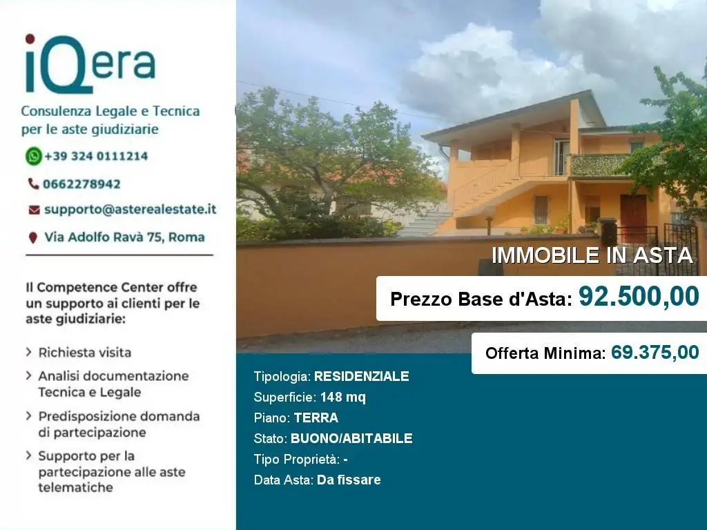 Appartamento in asta a Ollolai