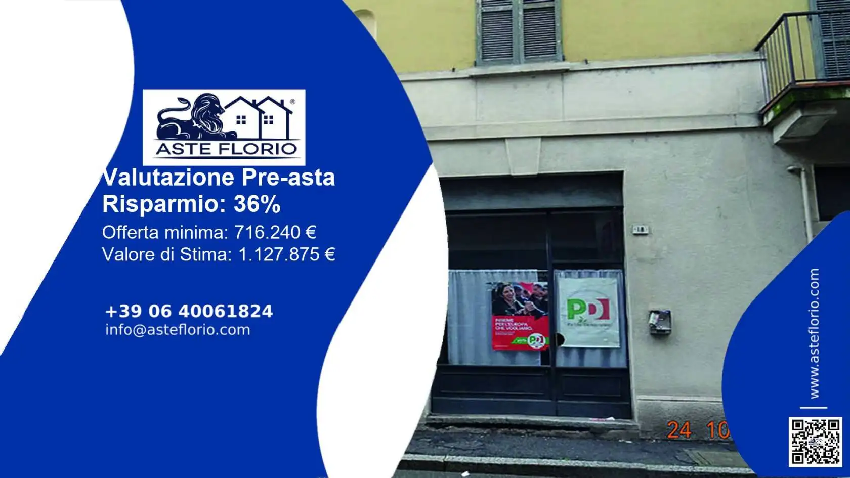 Palazzo - Stabile in asta a Stradella