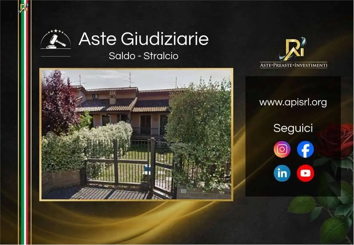 Villetta a schiera in asta a Roma