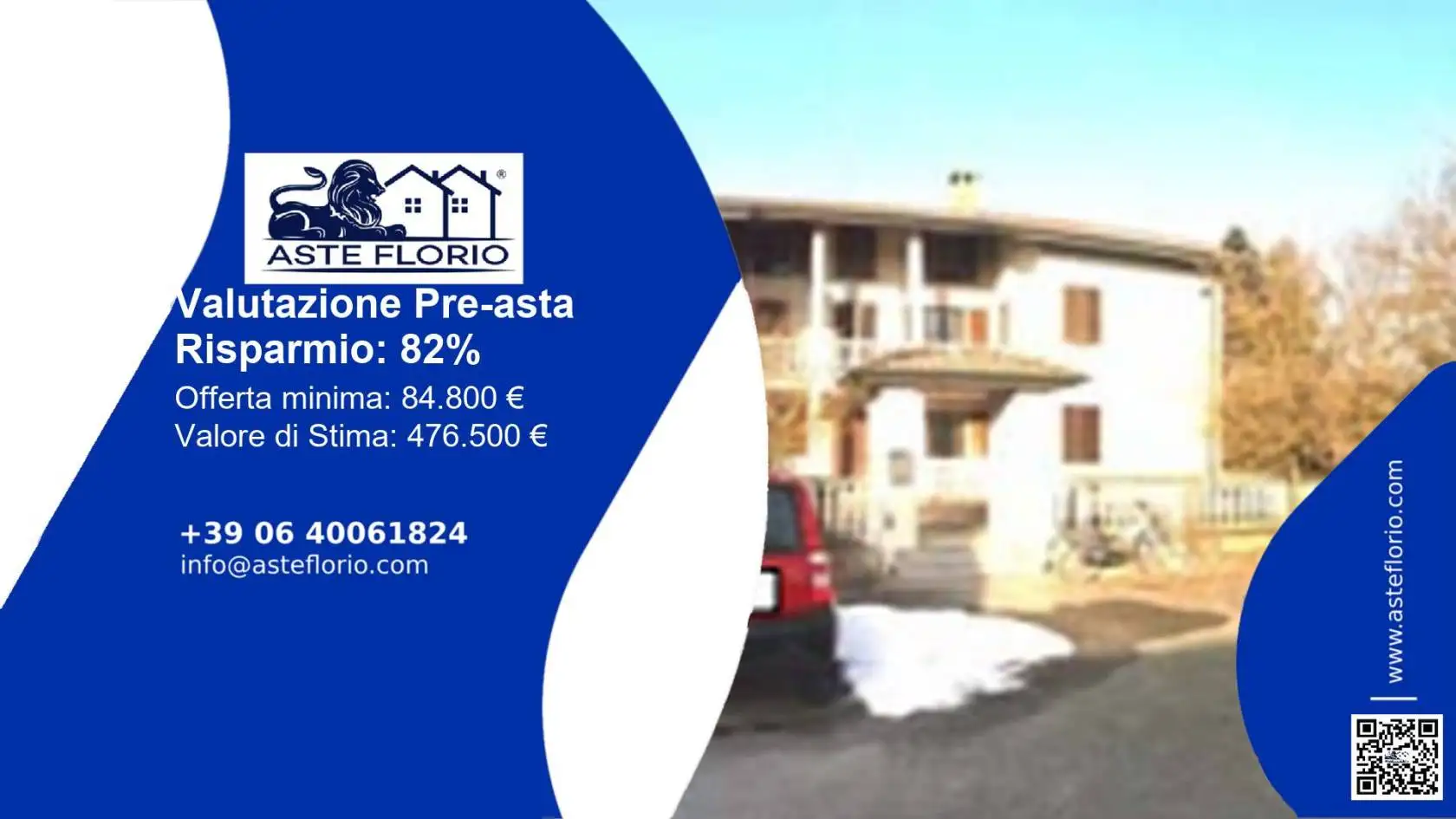 Appartamento in asta a Lungavilla