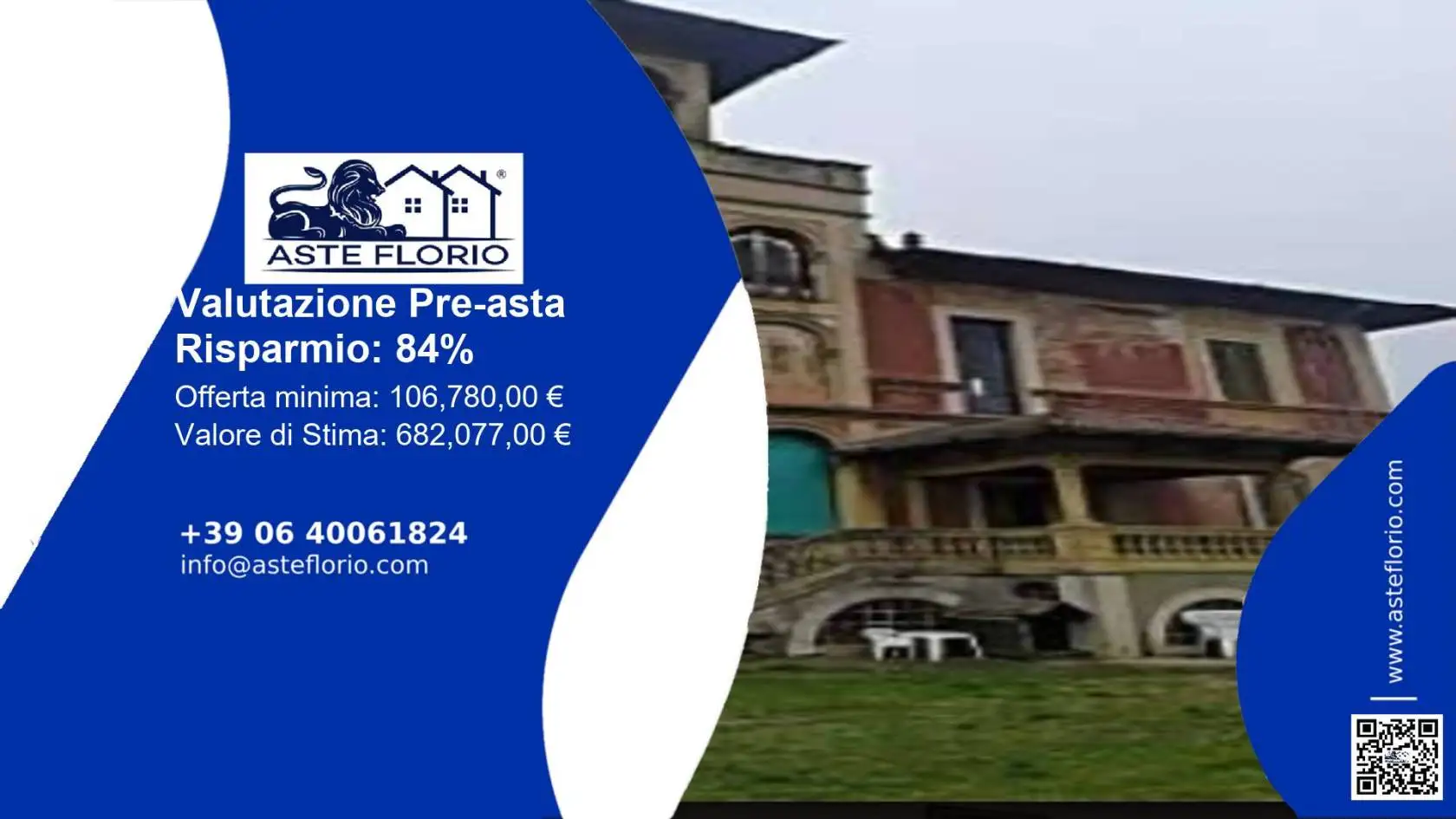 Villa in asta a Casteggio