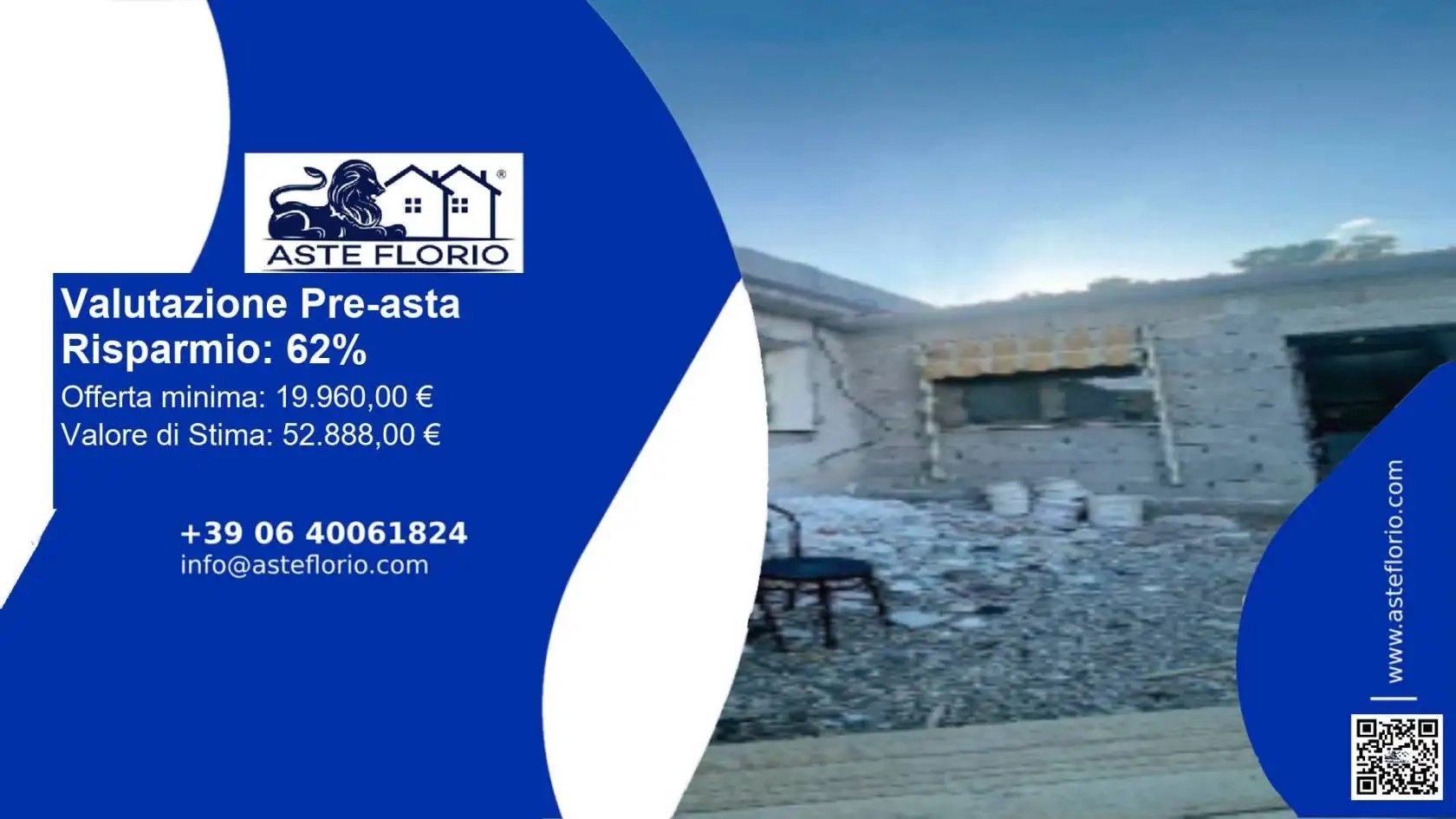 Villetta a schiera in asta a Bolognetta