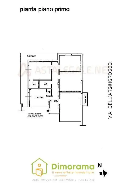 Appartamento in asta a Firenze