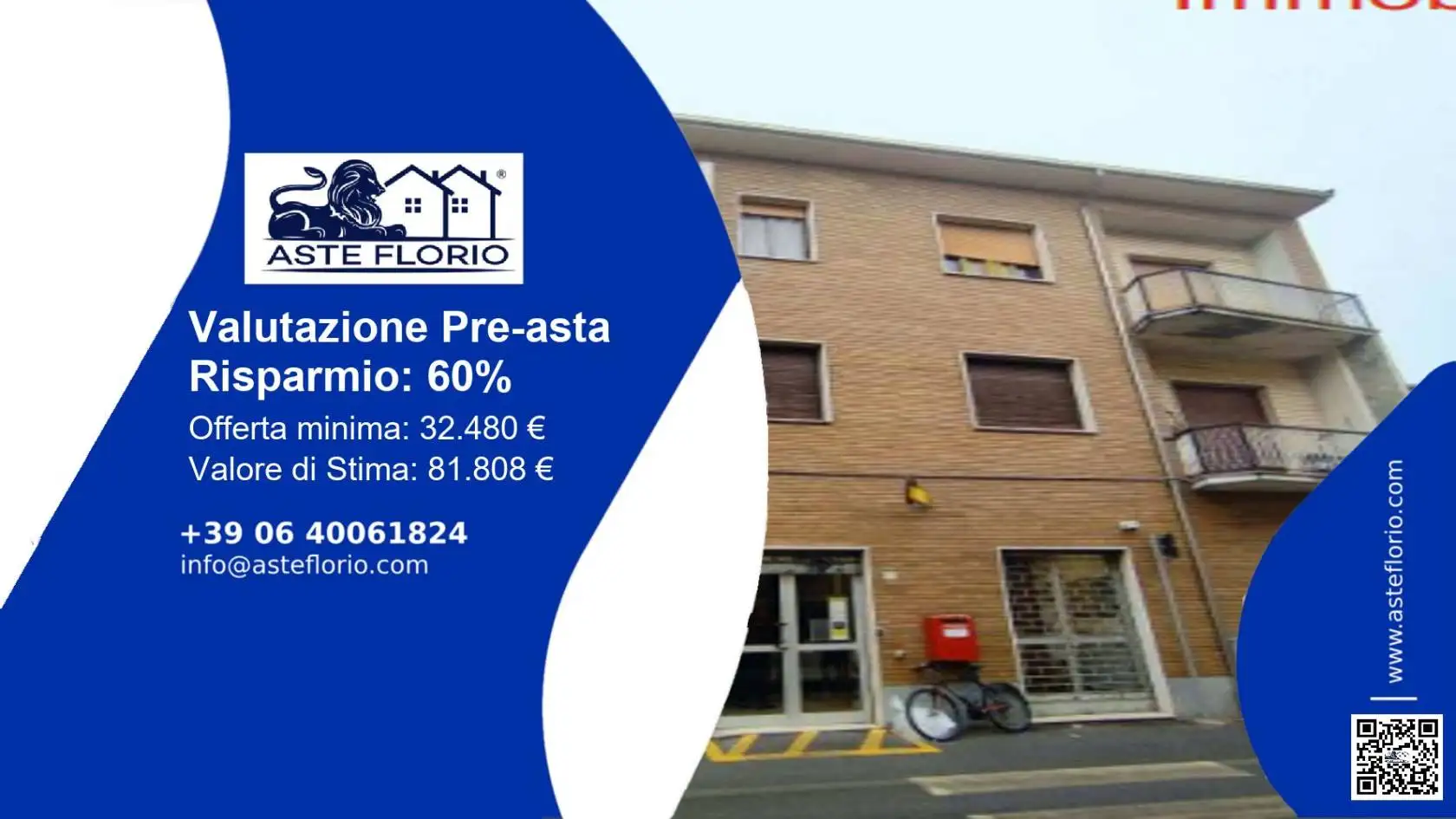 Appartamento in asta a Valle Lomellina