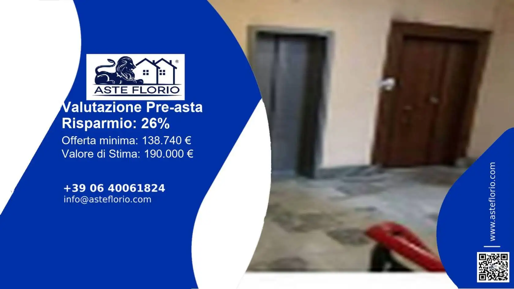 Appartamento in asta a Ciampino