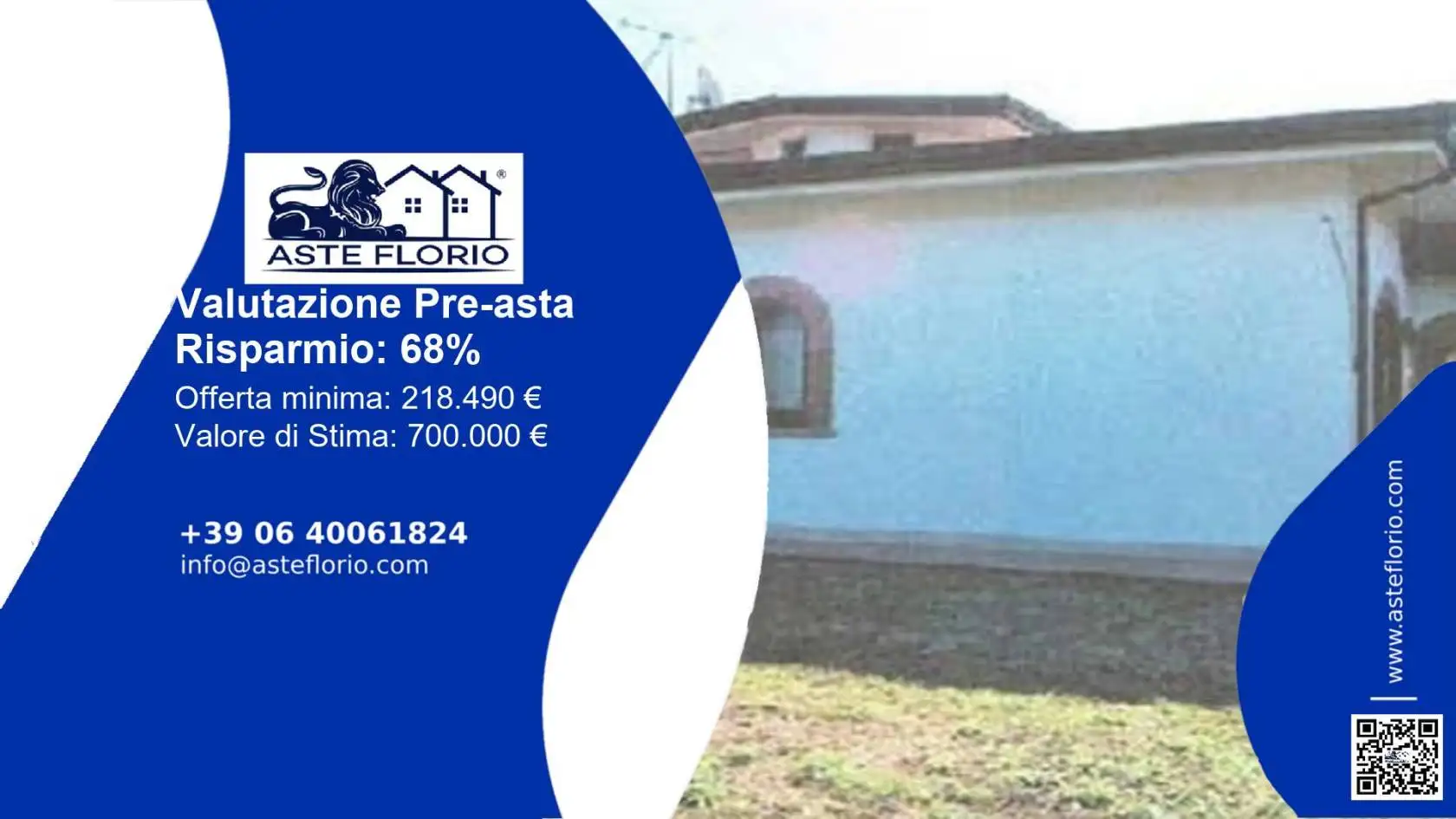 Villa in asta a Lariano