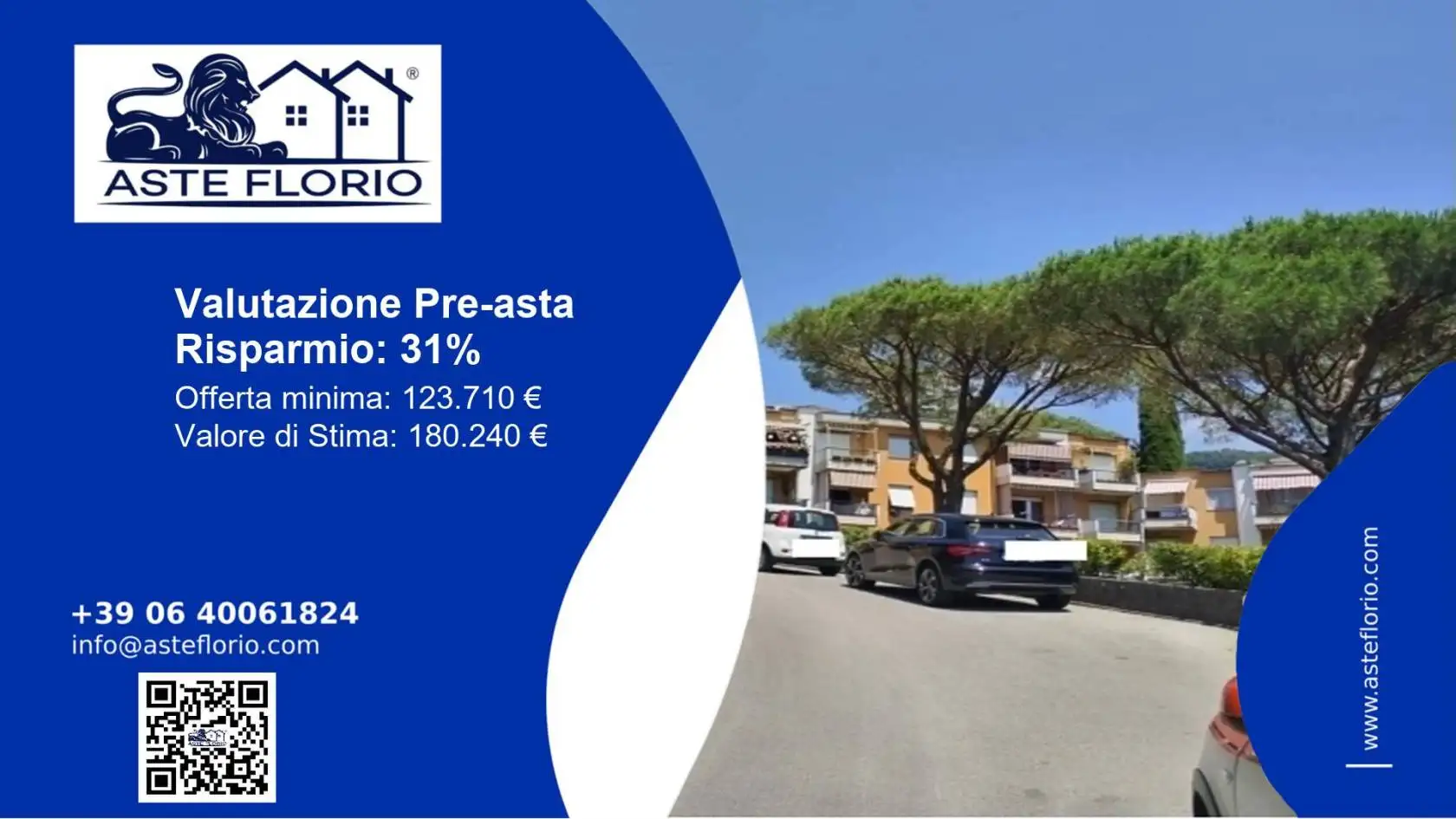 Appartamento in asta a Rapallo