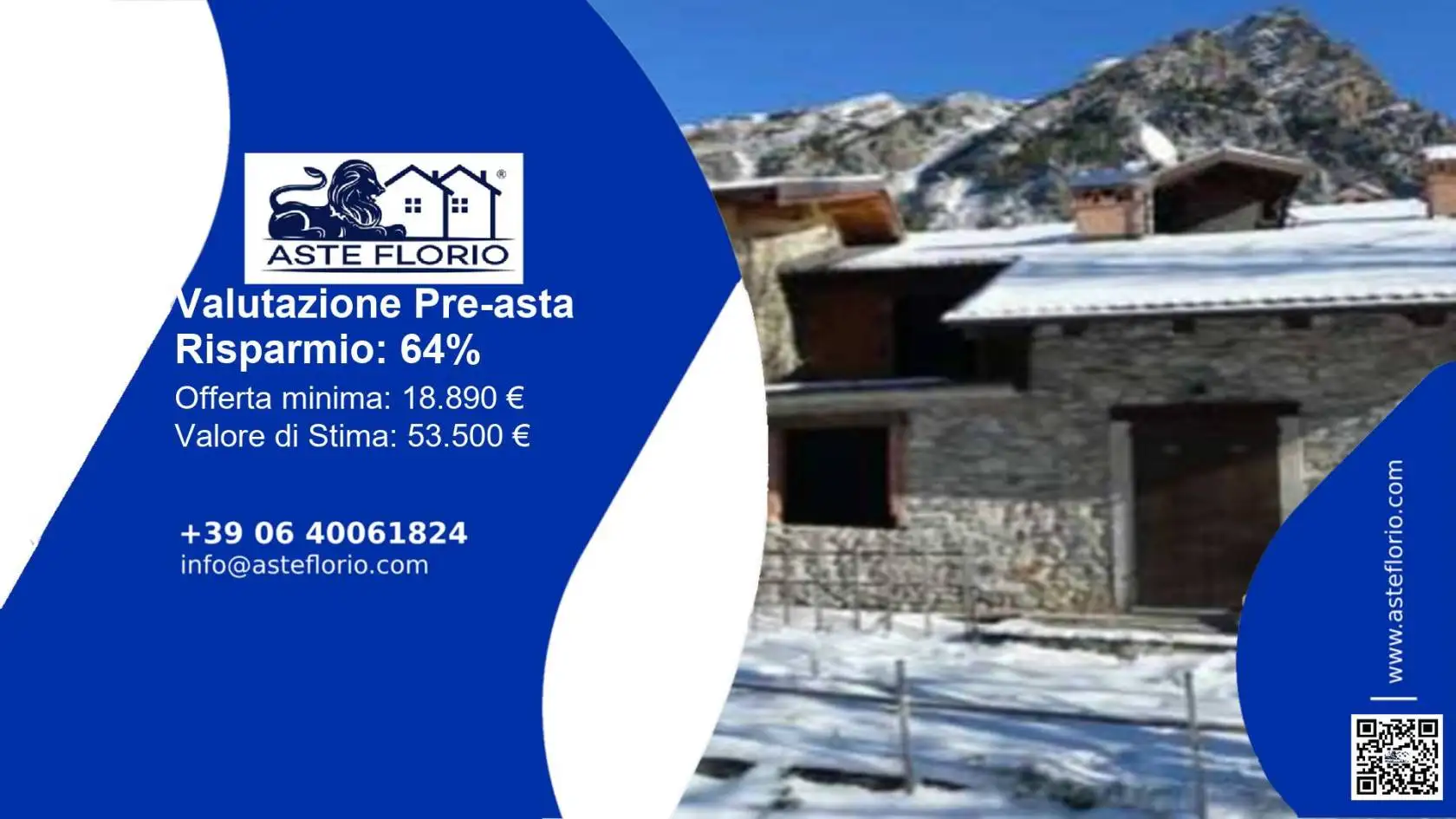 Appartamento in asta a Acceglio