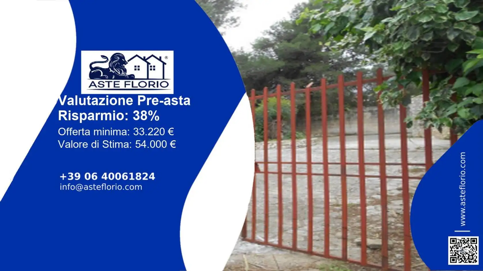 Villa in asta a Statte