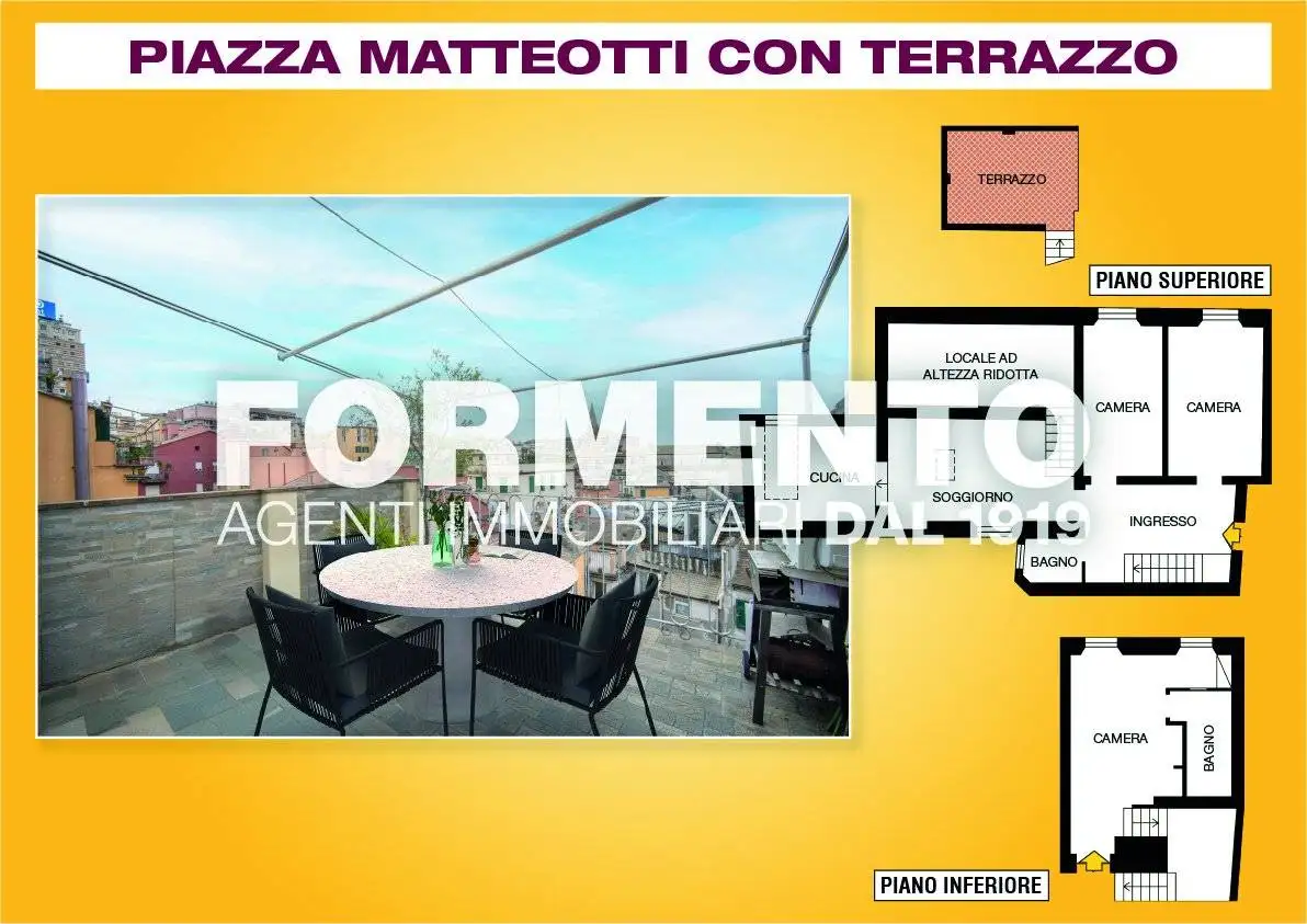 Attico - Mansarda in vendita a Genova