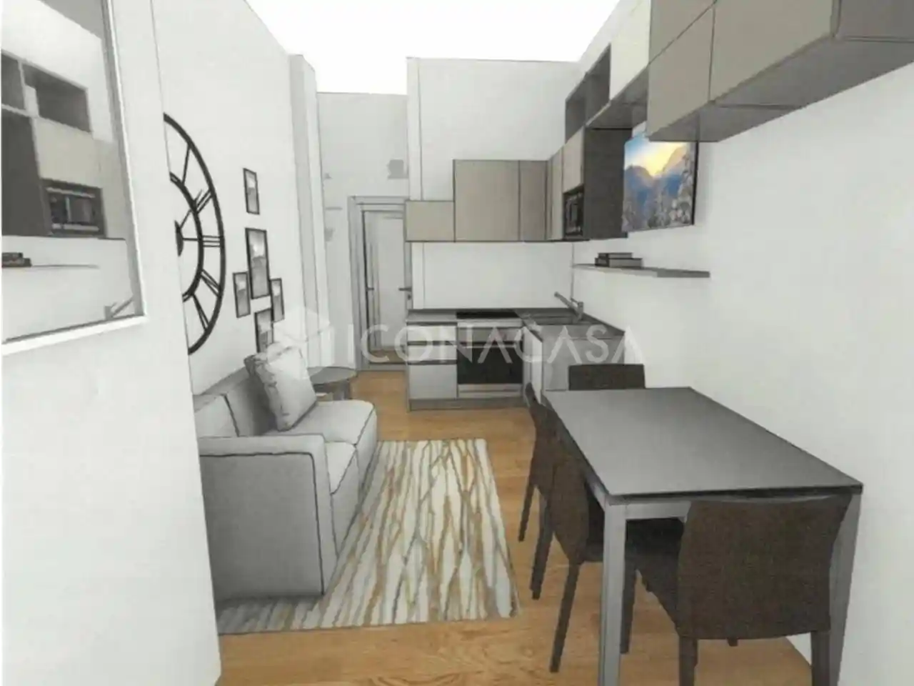 Bilocale via Padova 82, Parco Trotter, Milano - foto 2