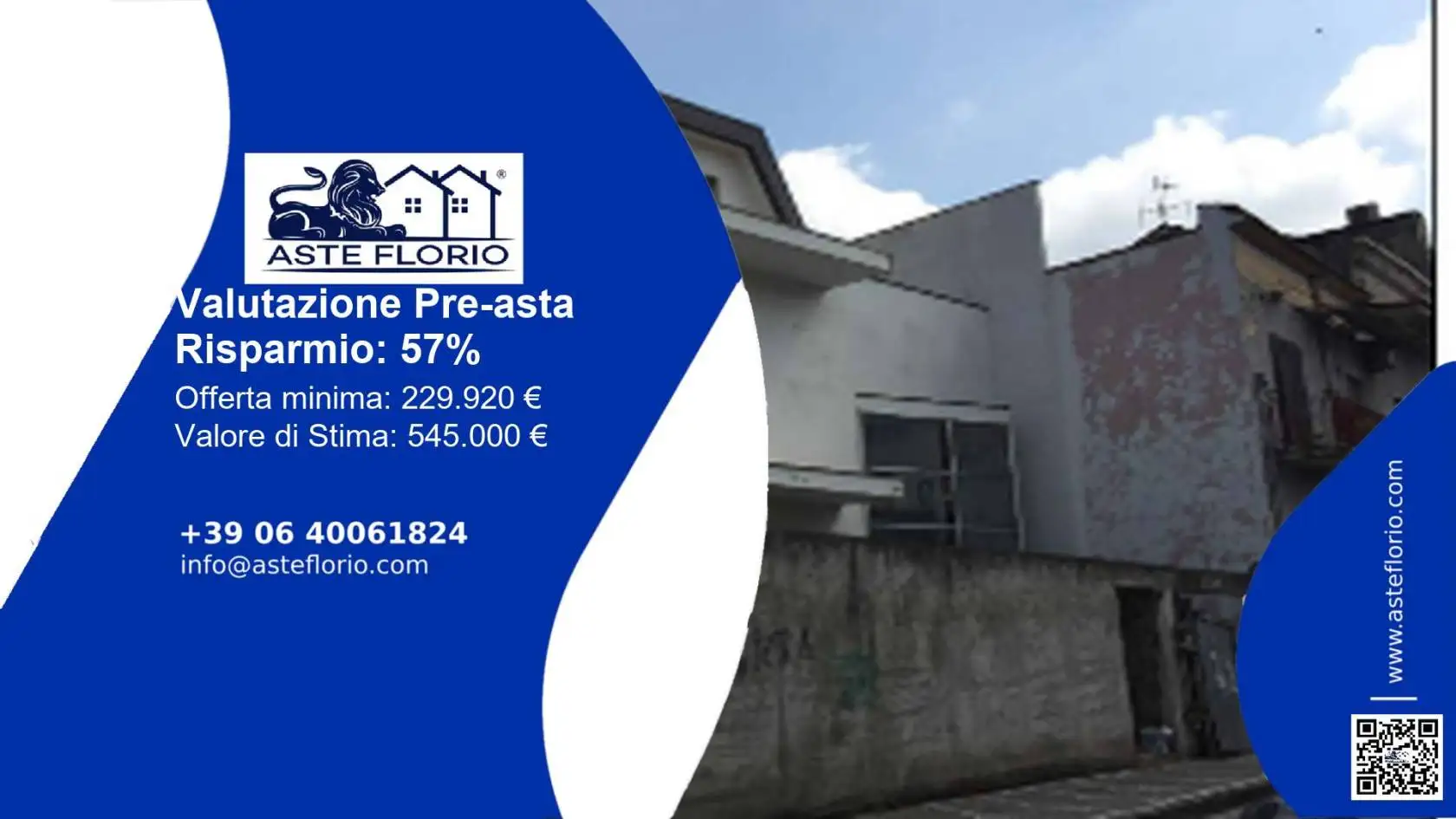 Villa in asta a Caivano