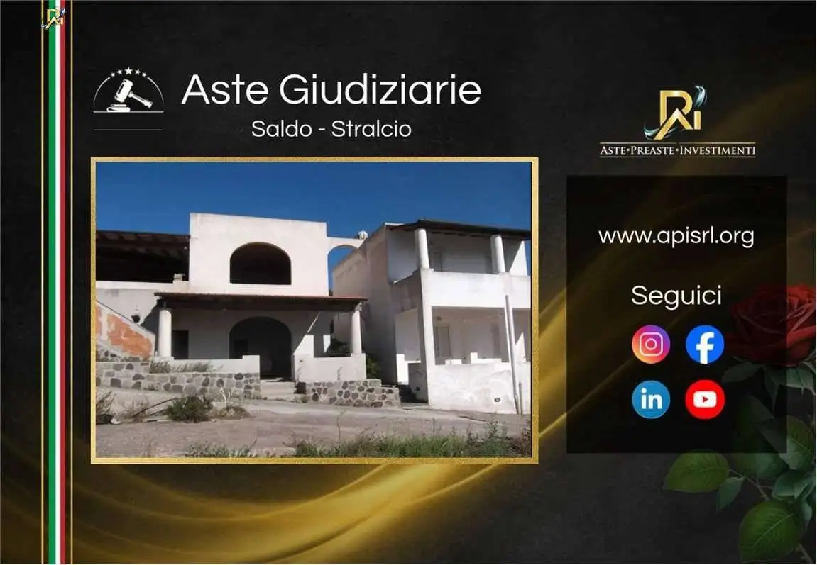 Casa indipendente in asta a Lipari