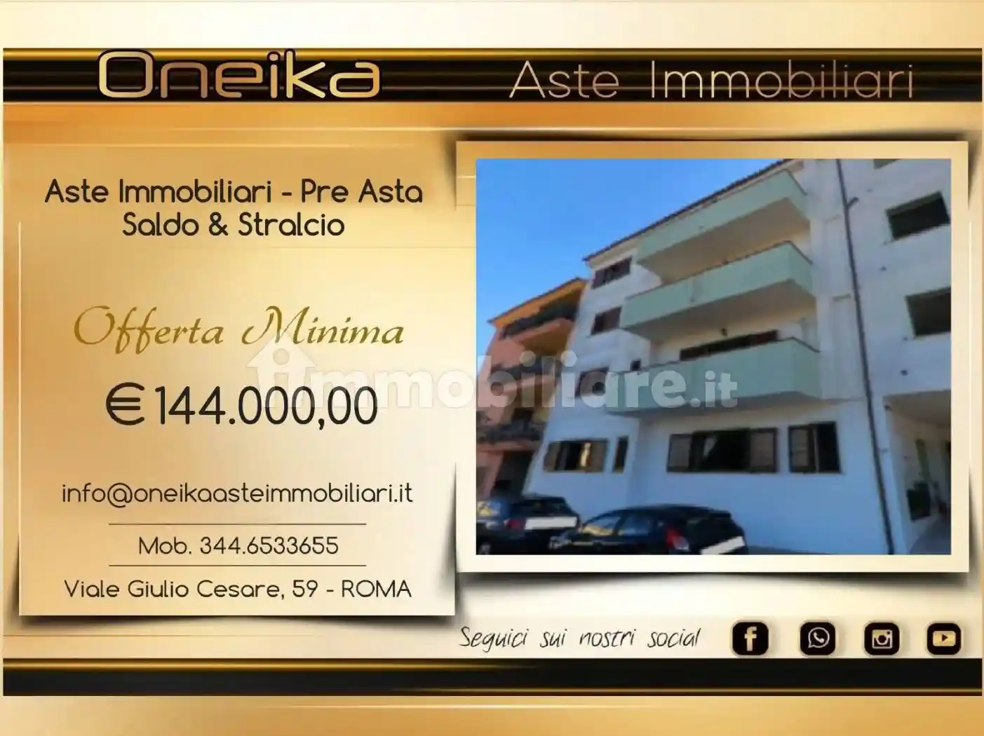 Casa indipendente in asta a Olbia