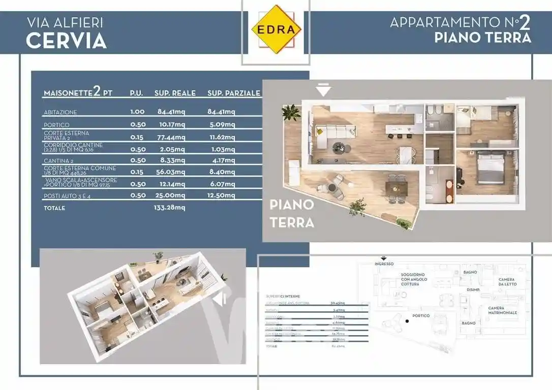 Trilocale nuovo, piano terra, Mare, Cervia - foto 4