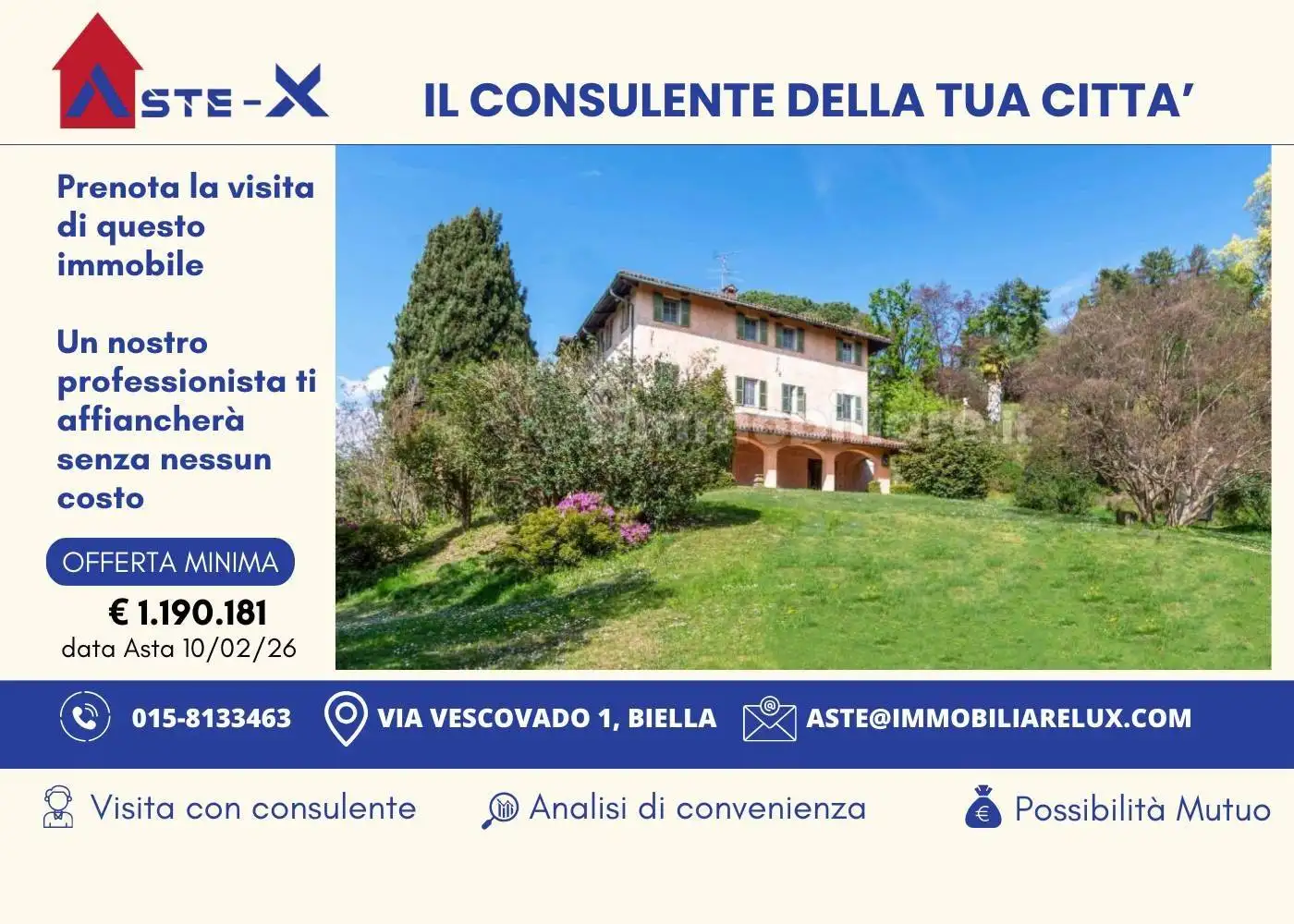 Villa in vendita a Biella