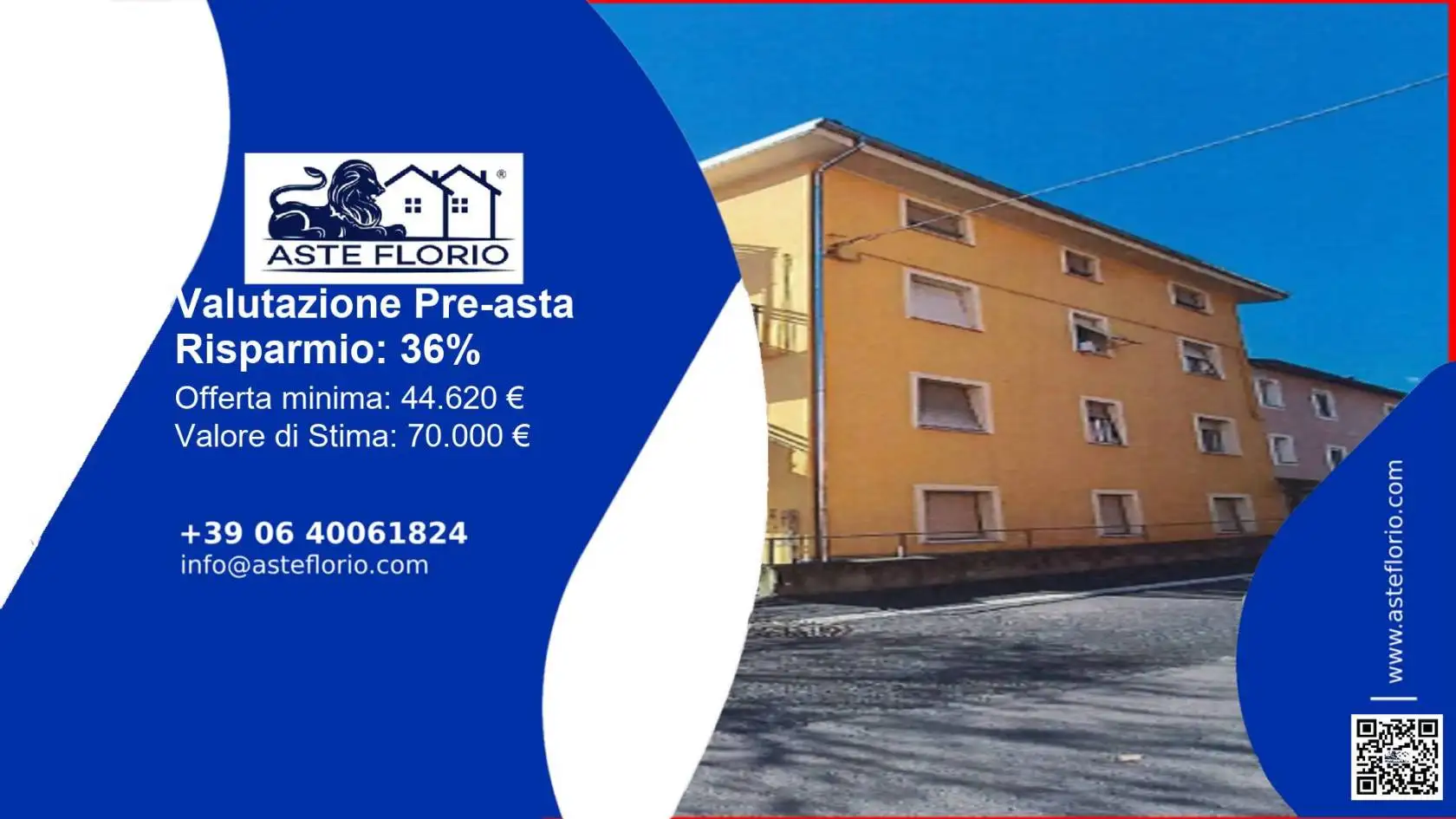 Appartamento in asta a Plodio