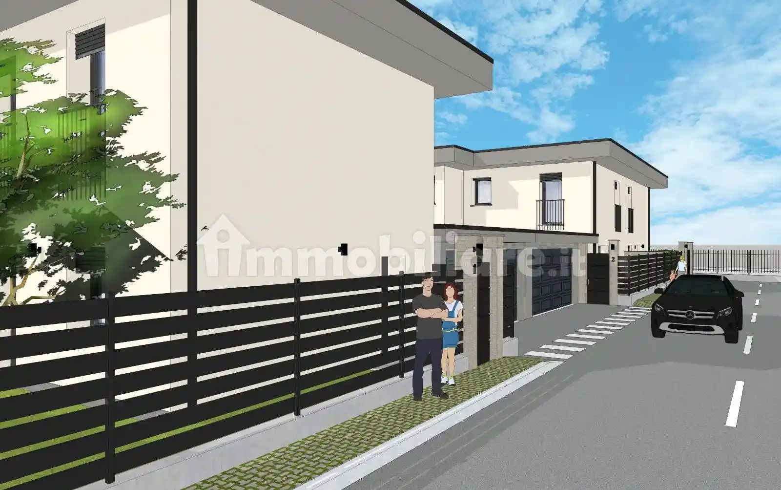 Villa unifamiliare, nuova, 160 m², Bicocca, Novara - foto 3