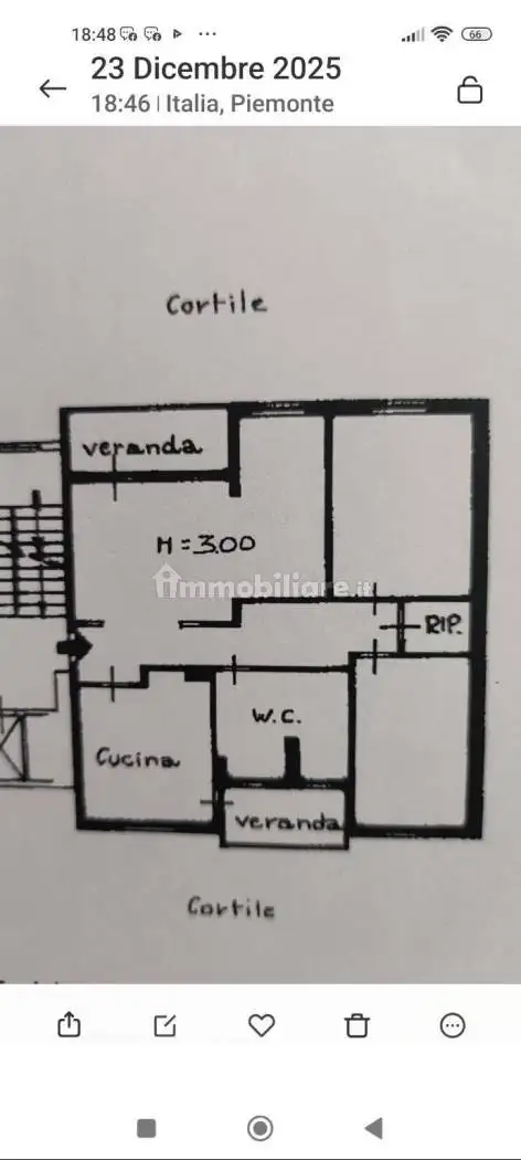 Appartamento in vendita a Torino