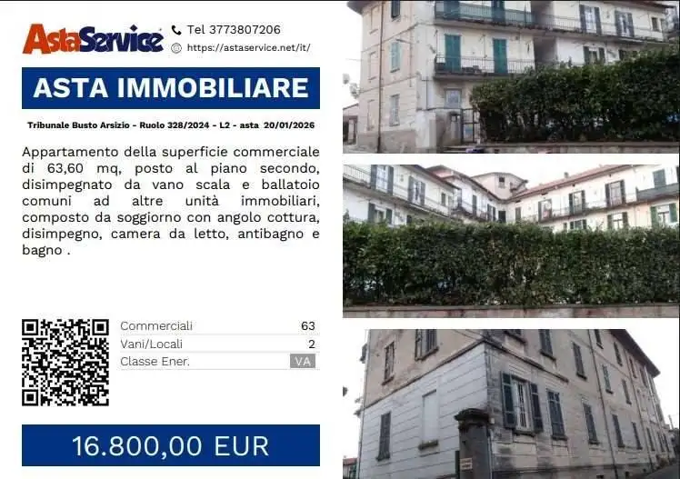 Appartamento in asta a Jerago con Orago