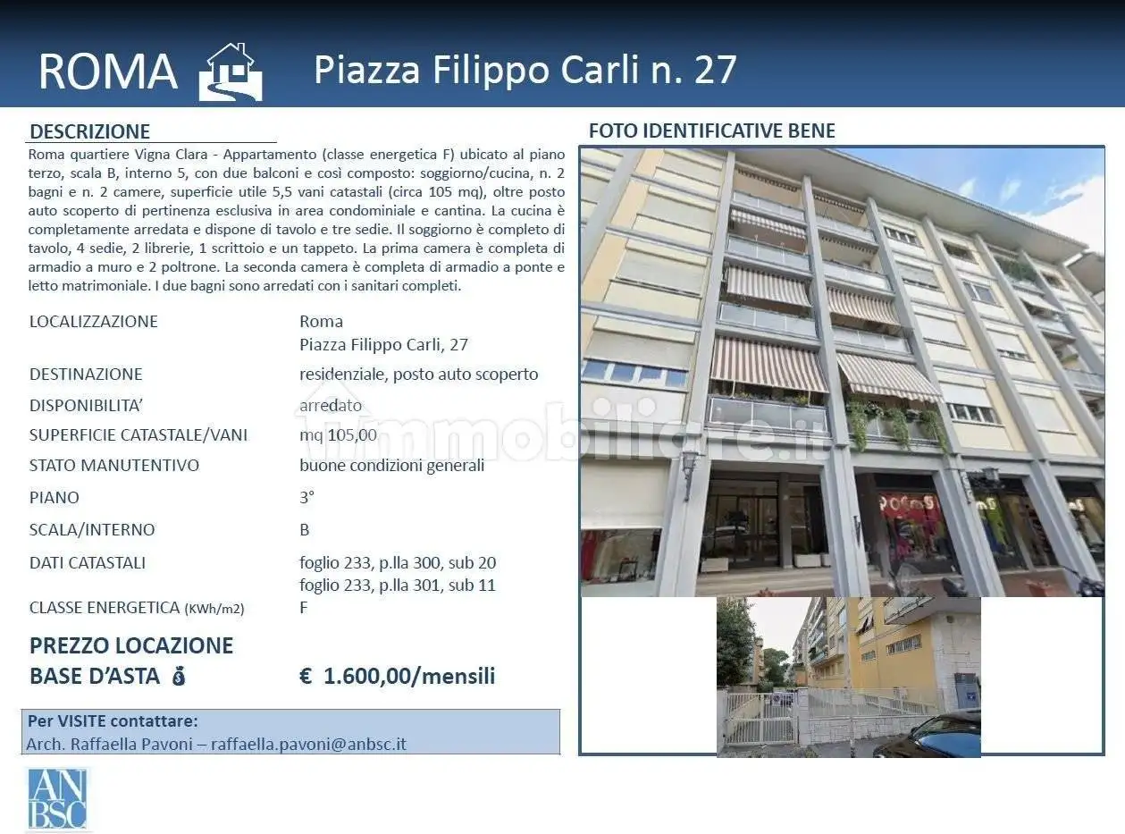 Appartamento in affitto a Roma