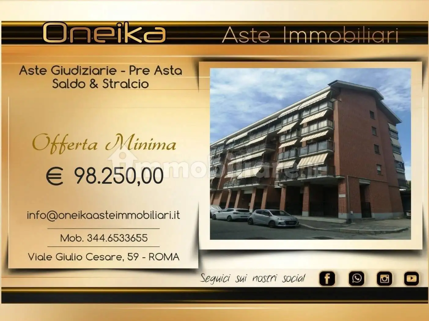 Appartamento in asta a Torino