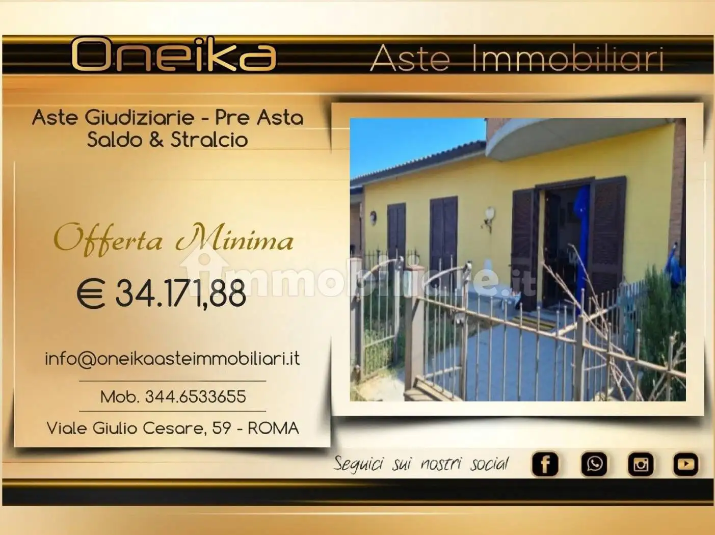 Appartamento in asta a Castiglione del Lago