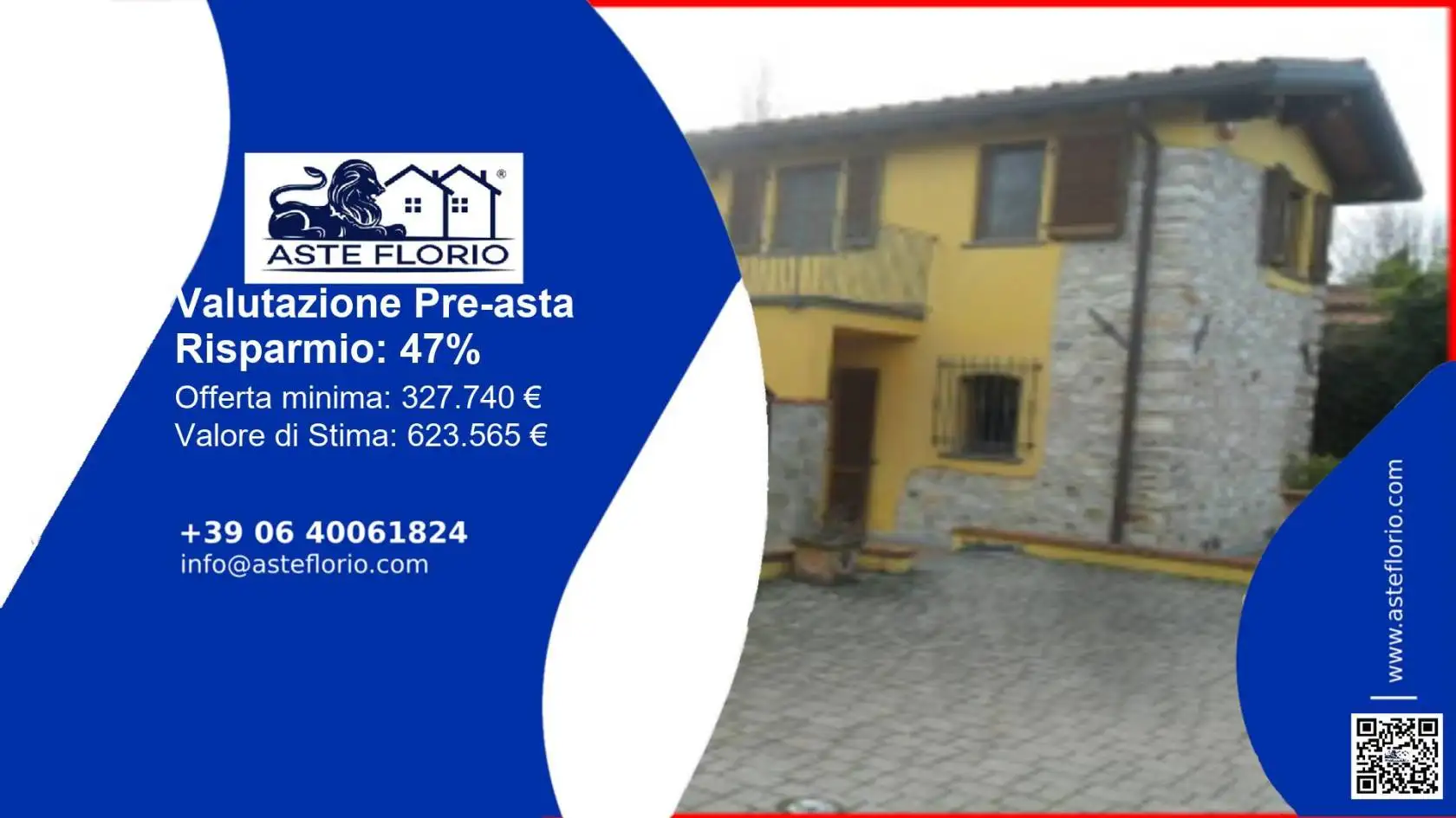 Villetta a schiera in asta a Pietrasanta