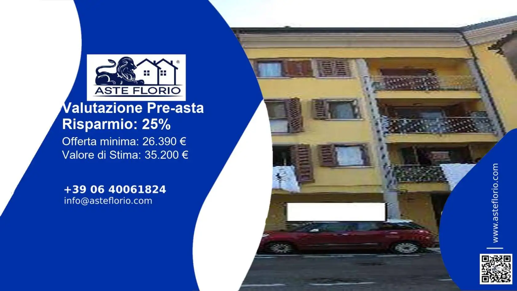 Appartamento in asta a Roncello