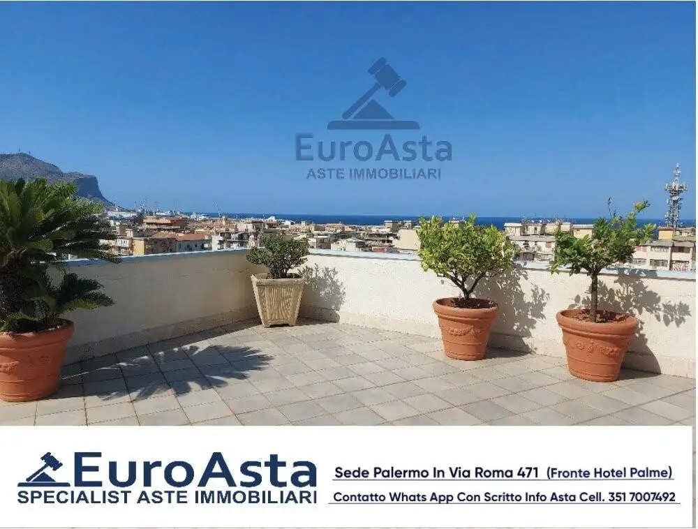 Attico - Mansarda in asta a Palermo