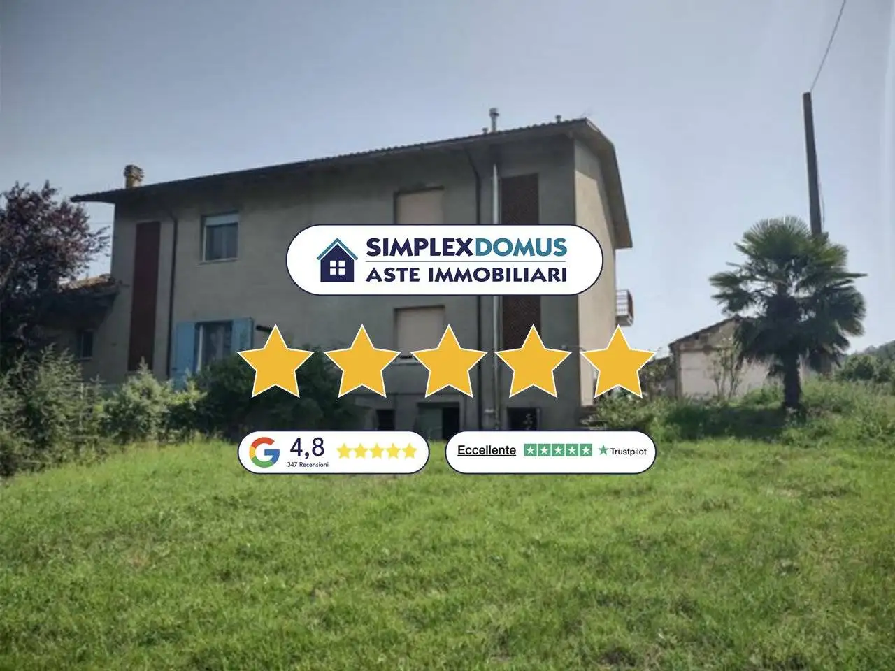 Villa in asta a Cesena