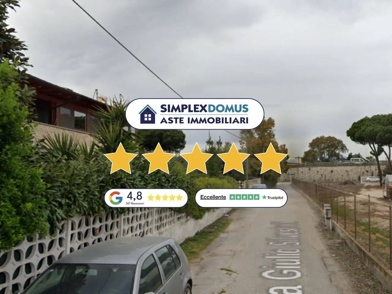 Villa in asta a Latina