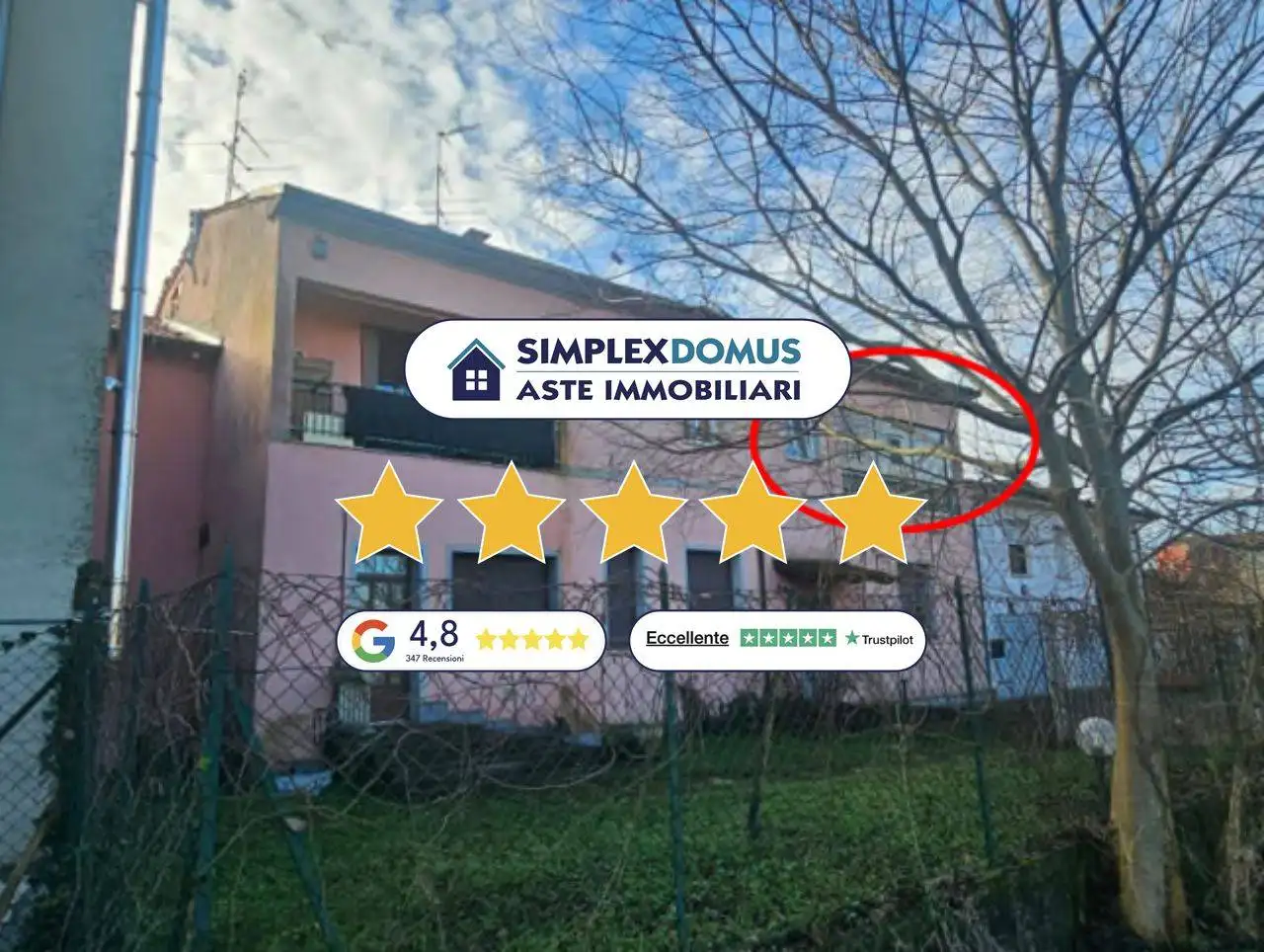 Appartamento in asta a Monticelli d'Ongina