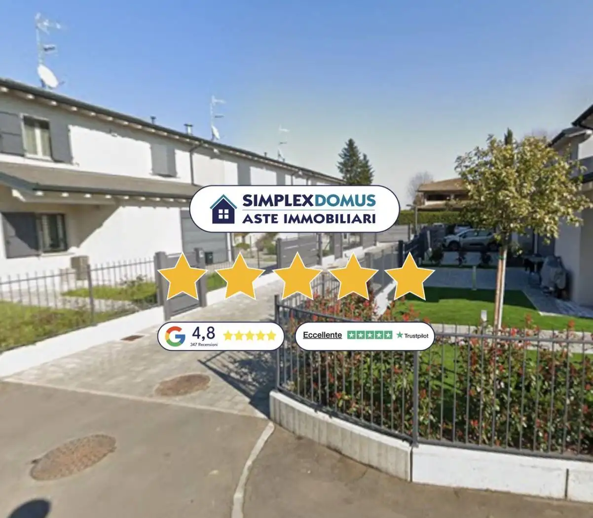 Villa in asta a Reggio Emilia