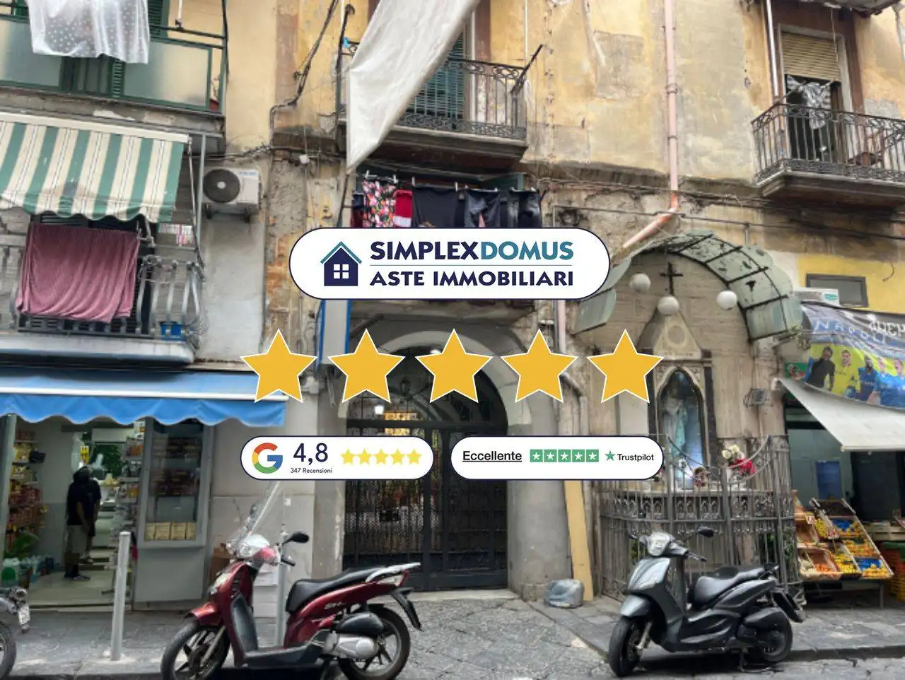 Appartamento in asta a Napoli