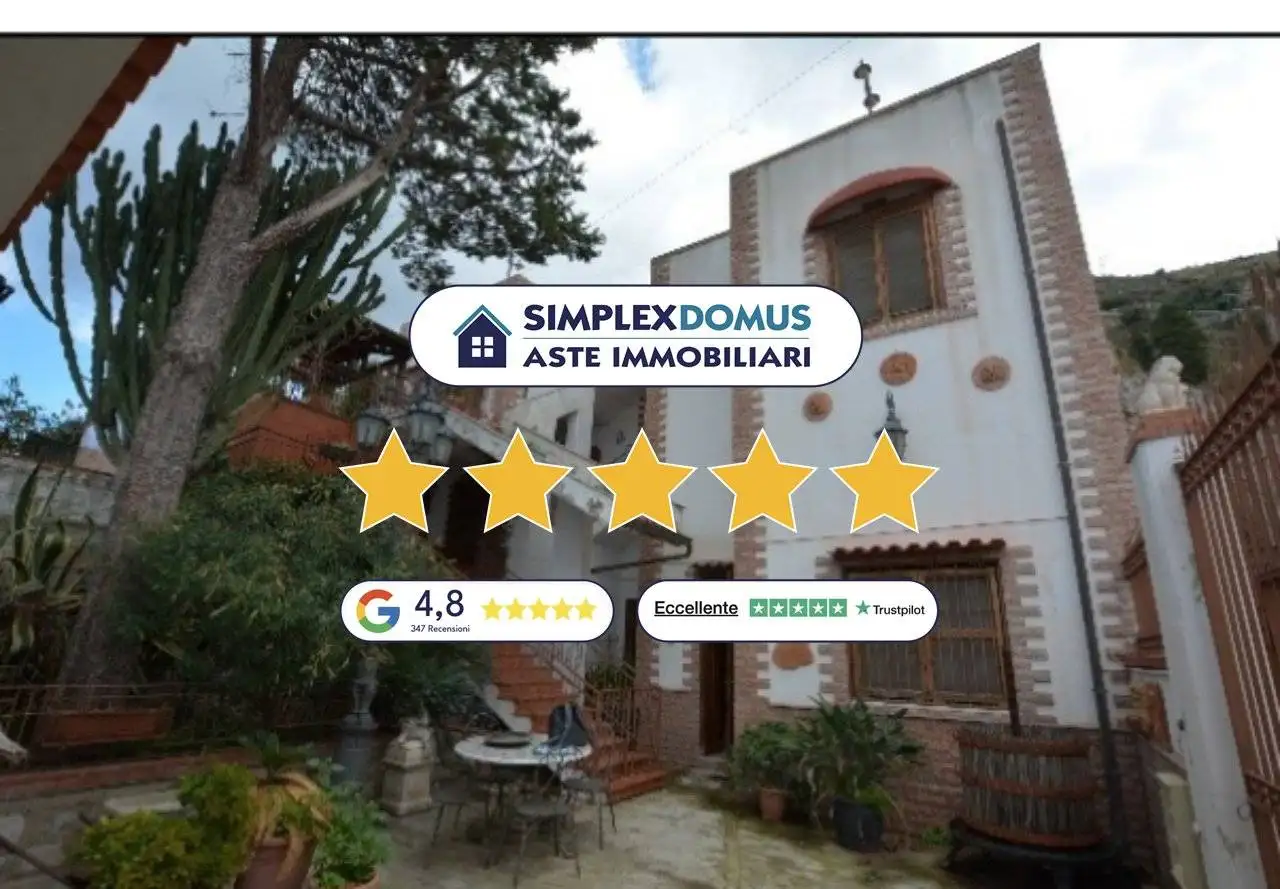 Villa in asta a Palermo