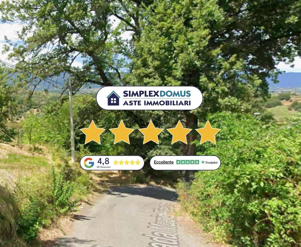 Villa in asta a Cosenza