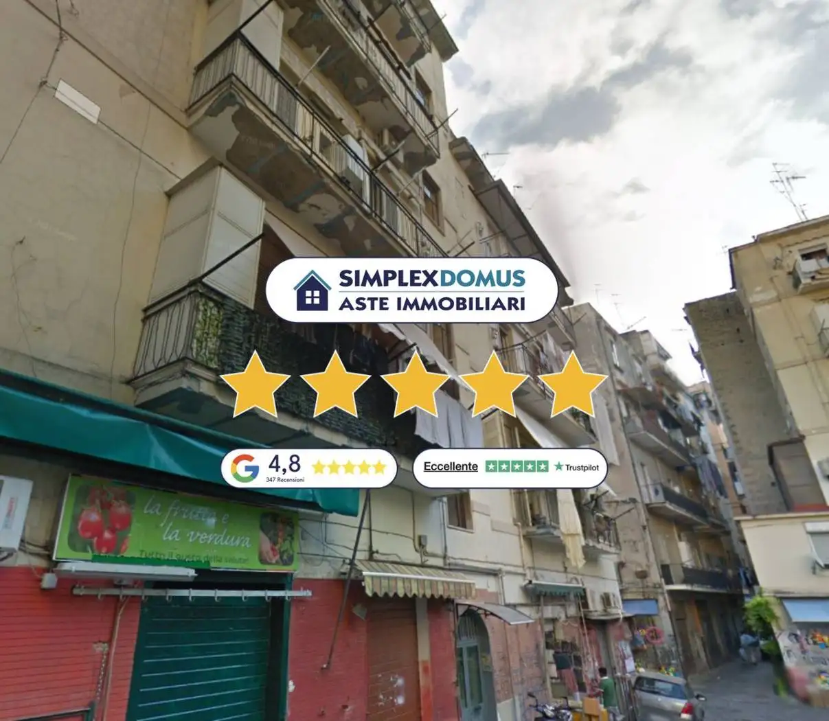 Appartamento in asta a Napoli