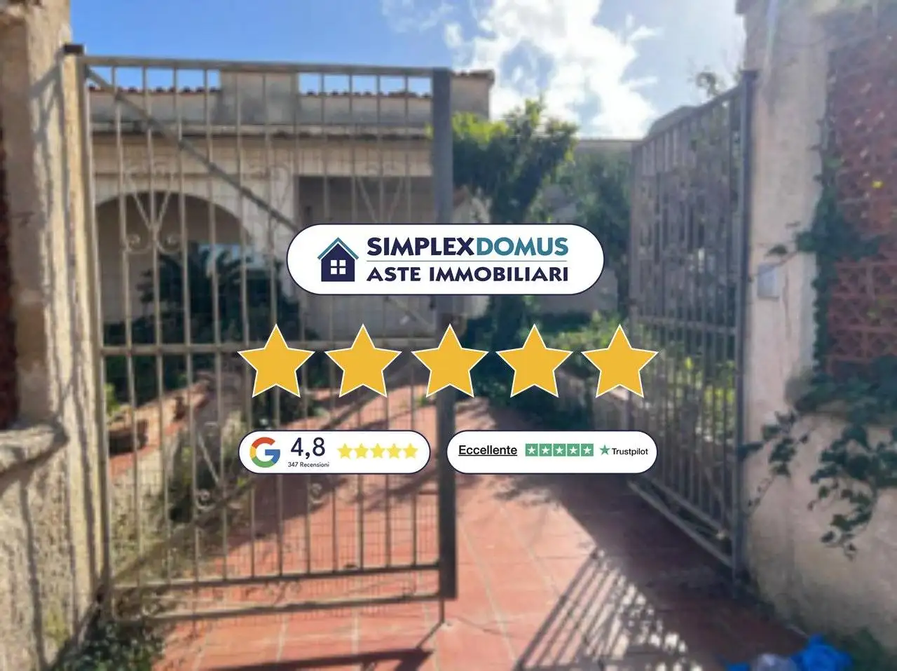 Villa in asta a Mazara del Vallo