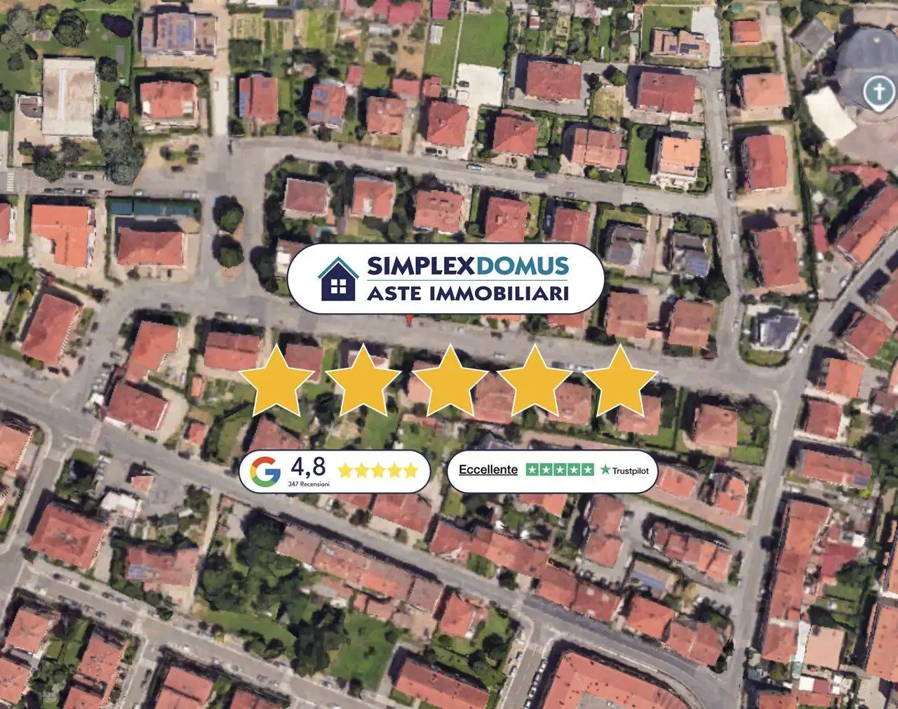 Villa in asta a Arezzo