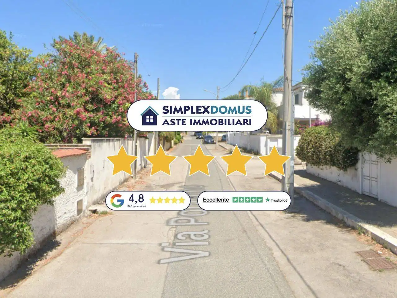 Villa in asta a Anzio