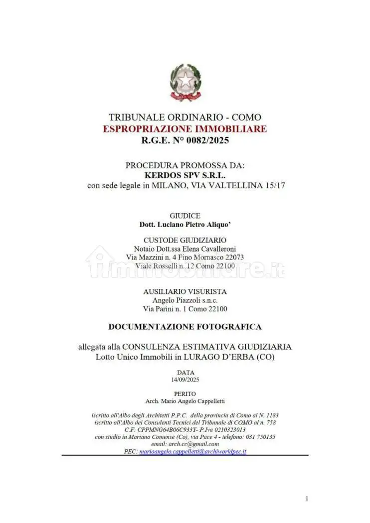 Appartamento in asta a Lurago d'Erba