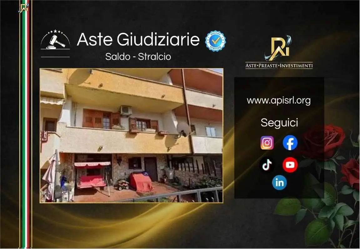 Villetta a schiera in asta a Bussi sul Tirino