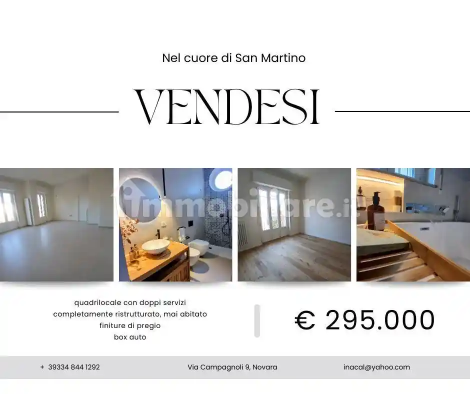 Appartamento in vendita a Novara