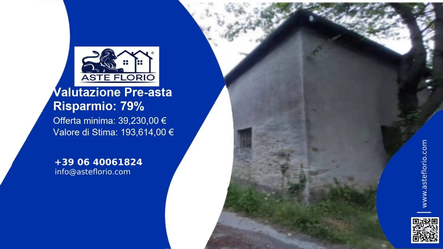 Appartamento in asta a Roccaverano