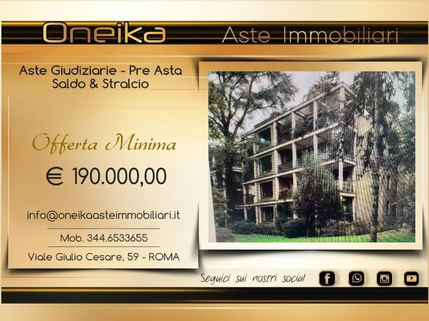 Appartamento in asta a Milano