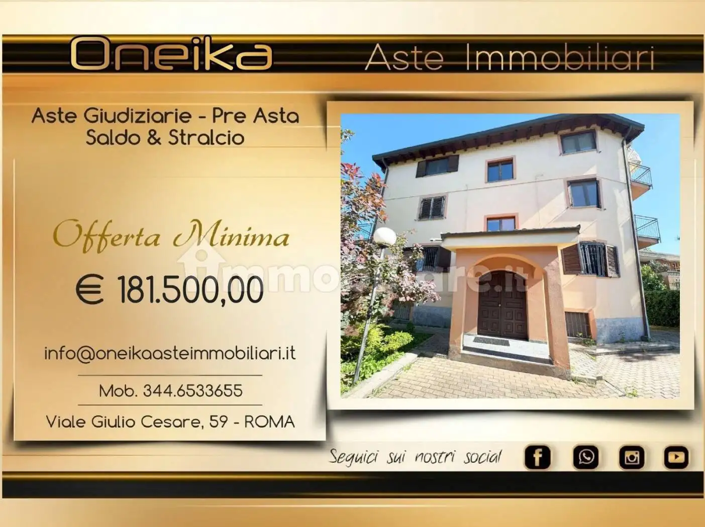 Appartamento in asta a Trezzano sul Naviglio