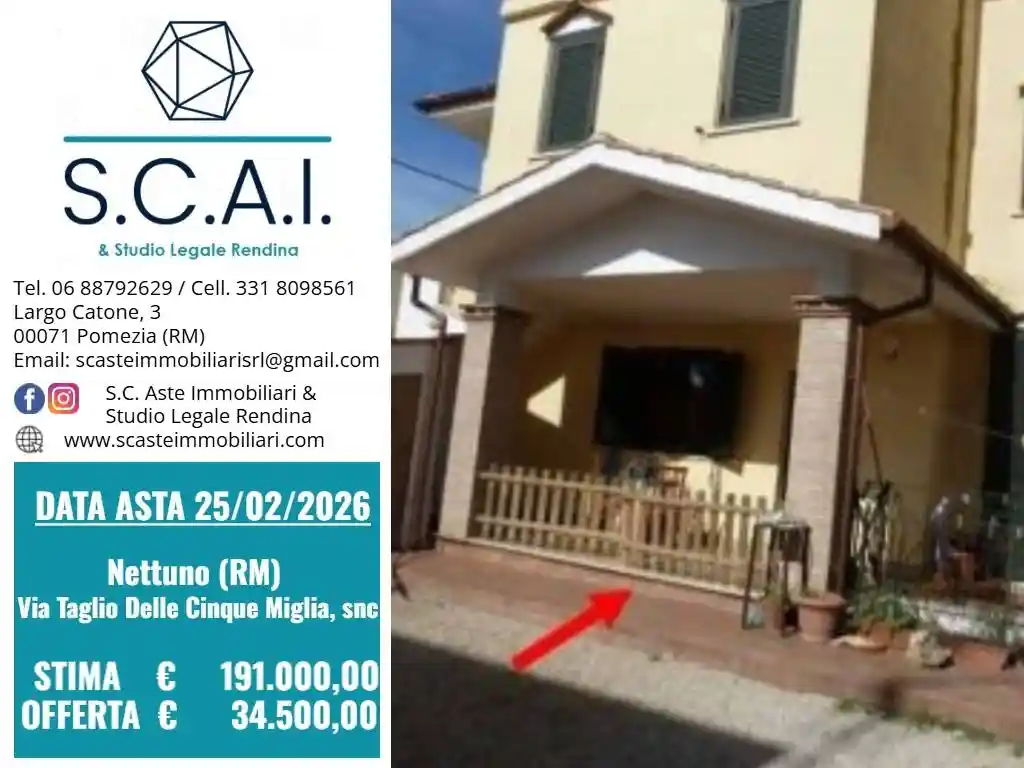 Appartamento in vendita a Nettuno